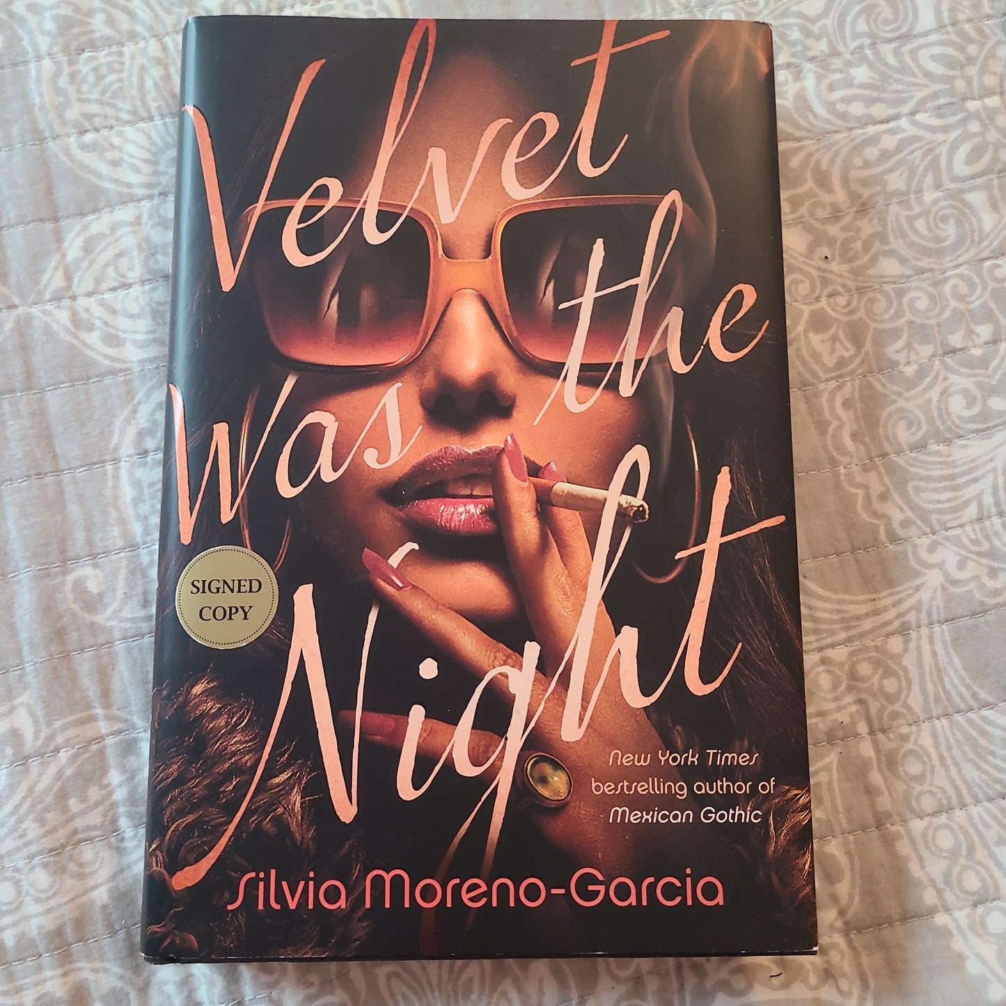 Signed Velvet Was The Night by Silvia Moreno-Garcia