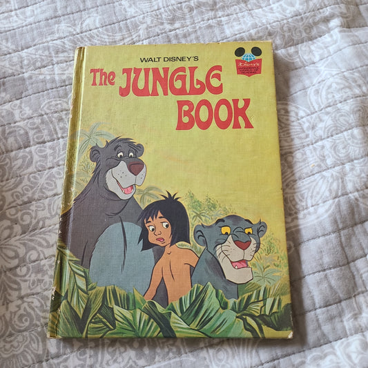 VTG Walt Disney’s The Jungle Book 1974 Book Club Edition Hardback