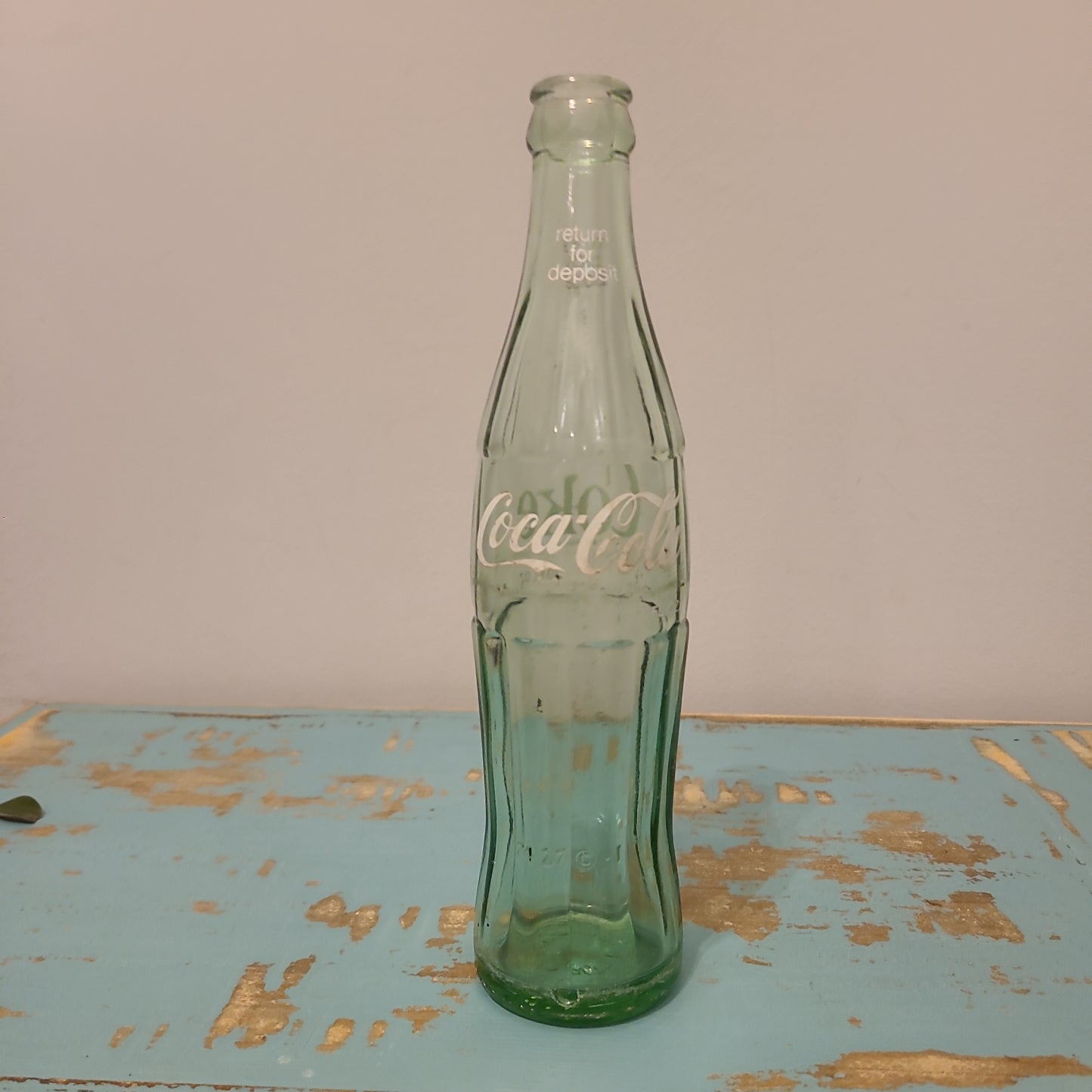 Plant Base Small Antique Bottle