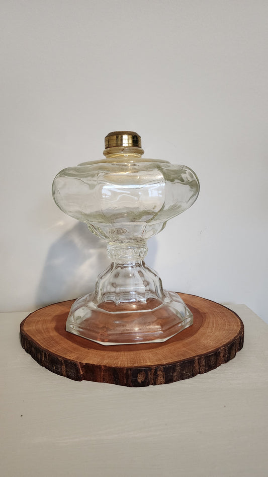 Plant Base Large- Antique Oil Lamp