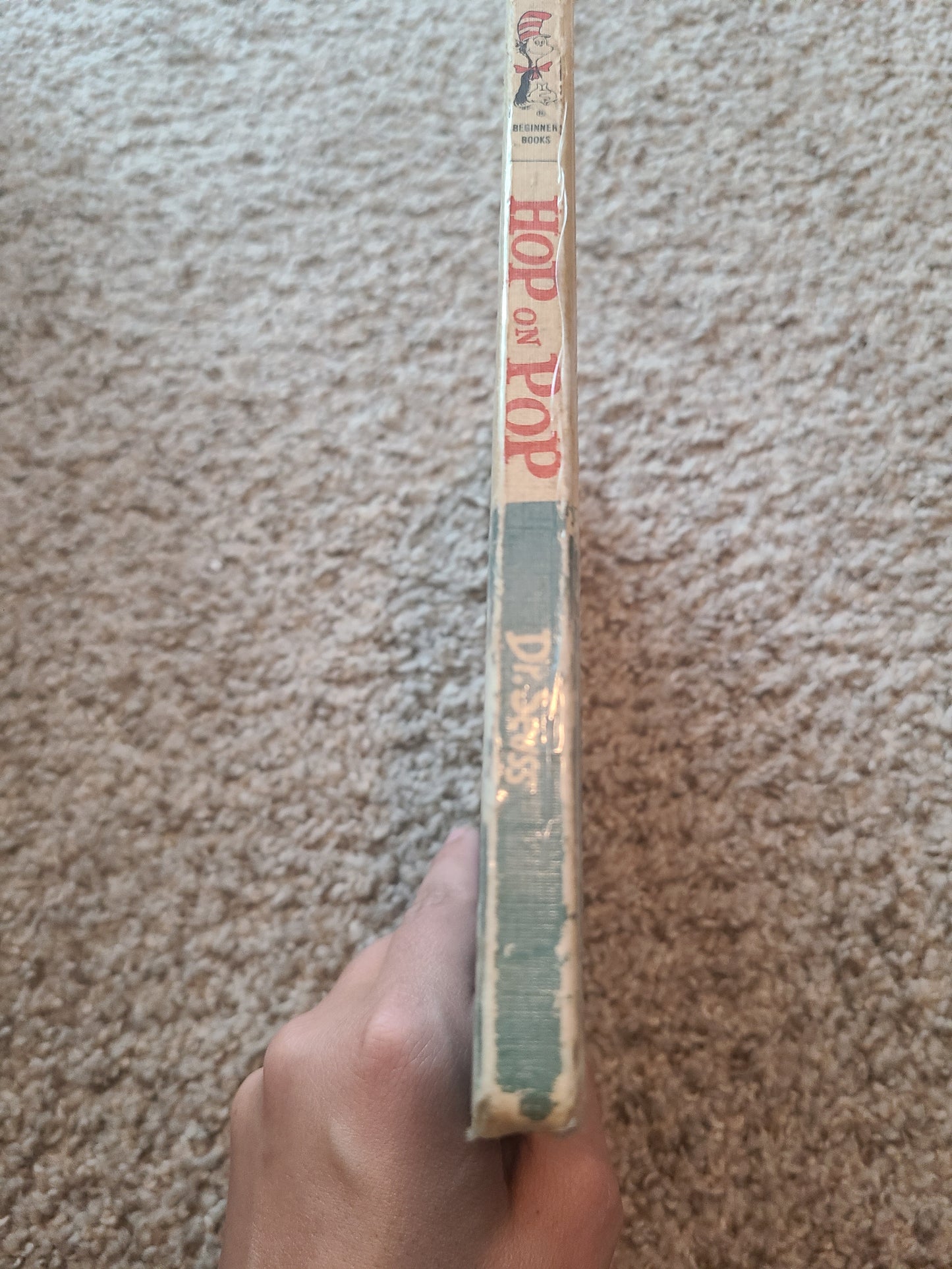 1963 1st Edition Hop on Pop by Dr. Seuss