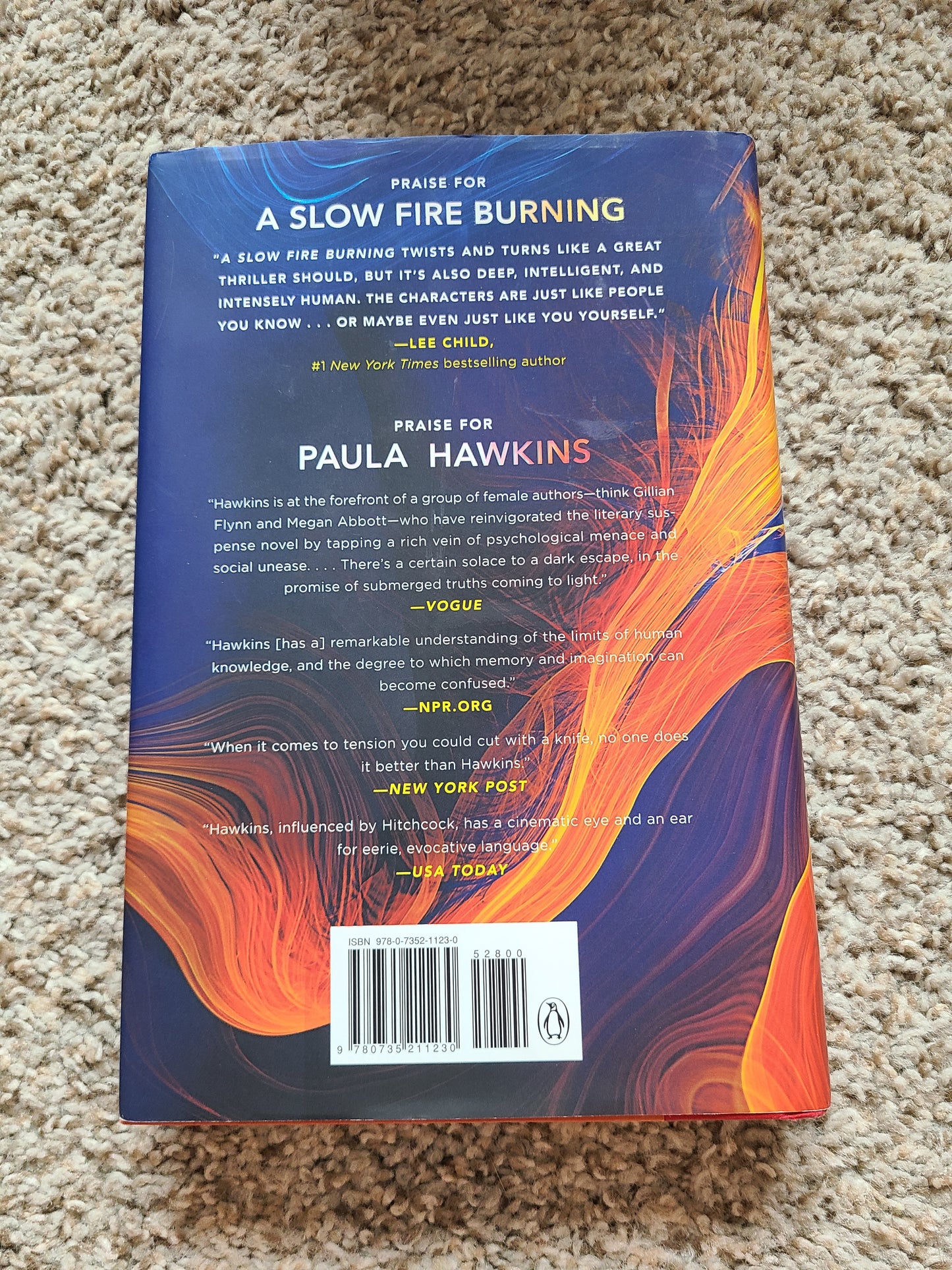 A Slow Fire Burning by Paula Hawkins