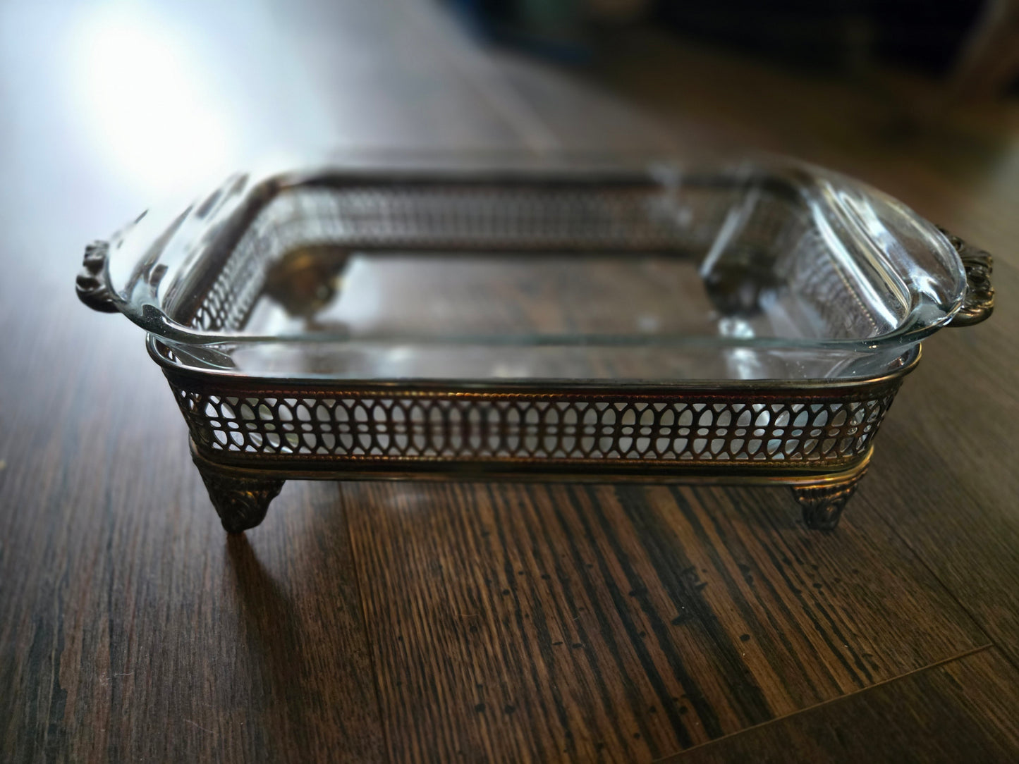 Silver Server and Dish