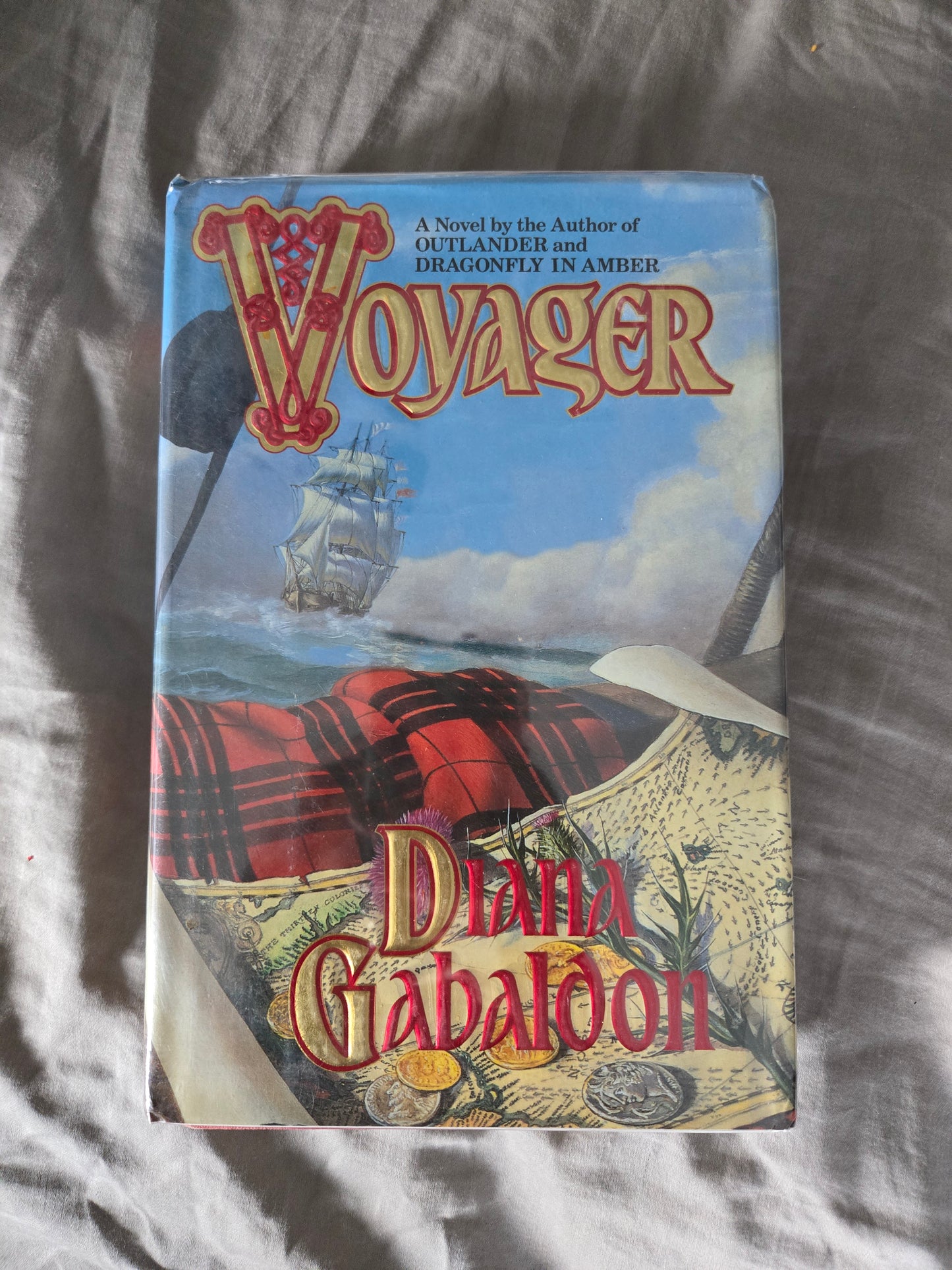 Out of Print Cover Outlander Books 1-4 and 1st Edition 6