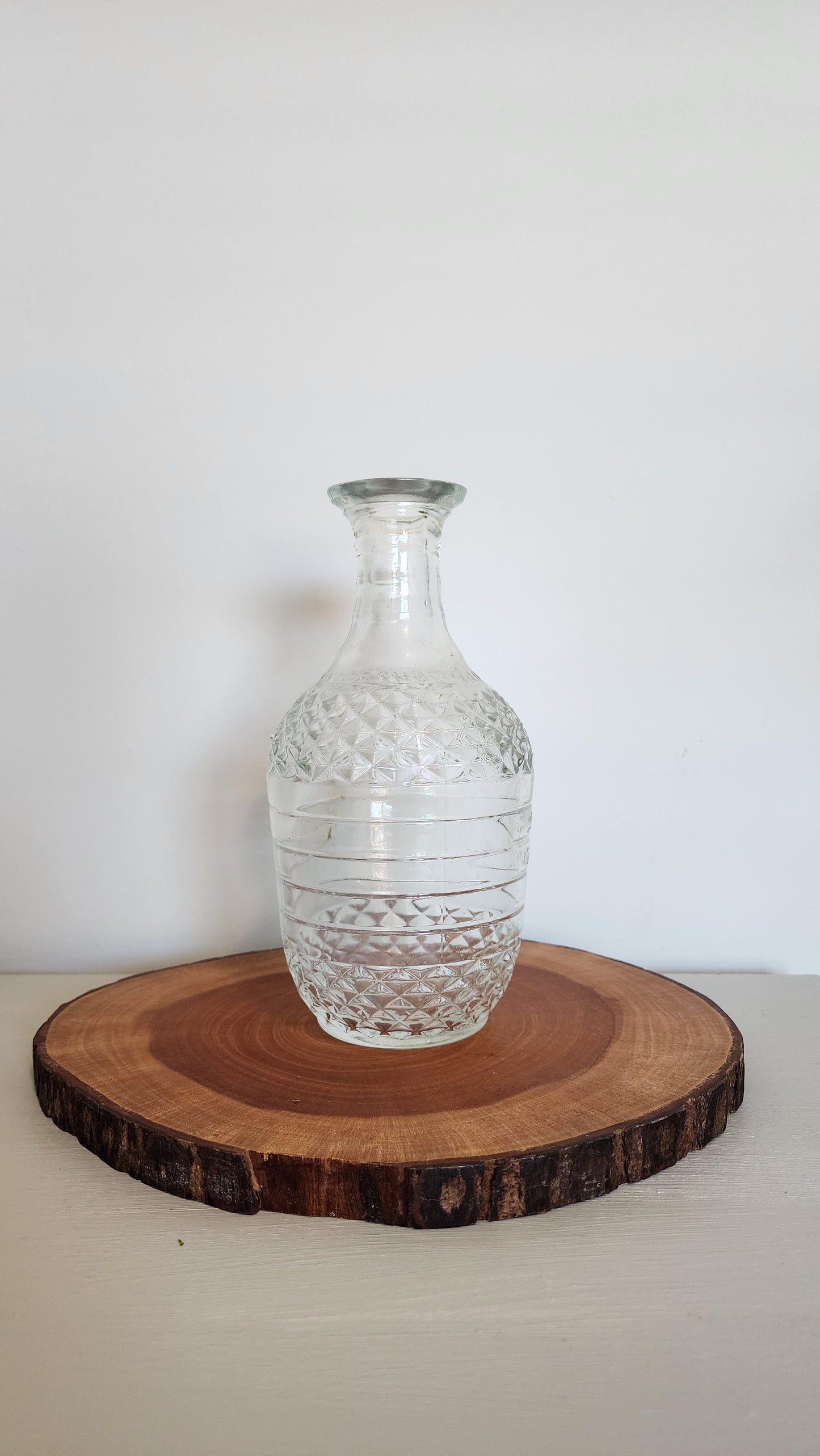 Plant Base Medium- Antique Decanter