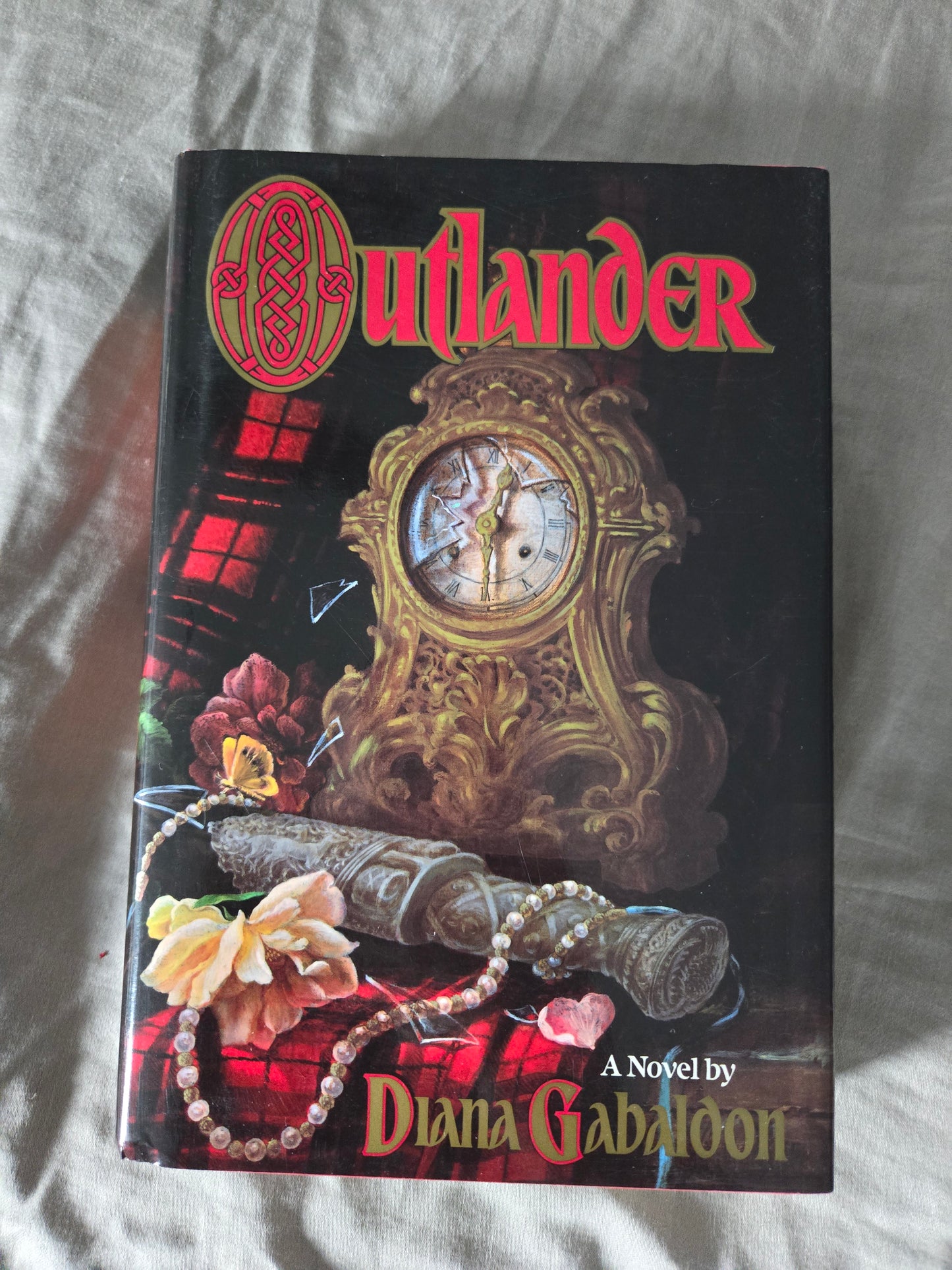 Out of Print Cover Outlander Books 1-4 and 1st Edition 6